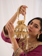 Helia Sienna Bag Gold