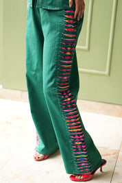 Green Graffiti Coord Set