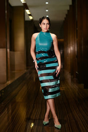Ombré Illusion Dress