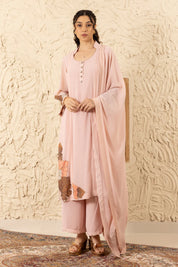 Anika Rose Pink Suit With Plazzo