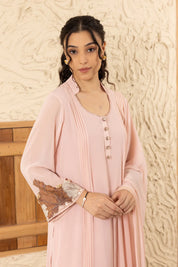 Anika Rose Pink Suit With Plazzo