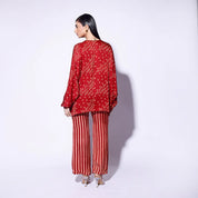 Red White Stripe Pants