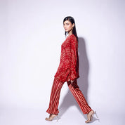Red White Stripe Pants