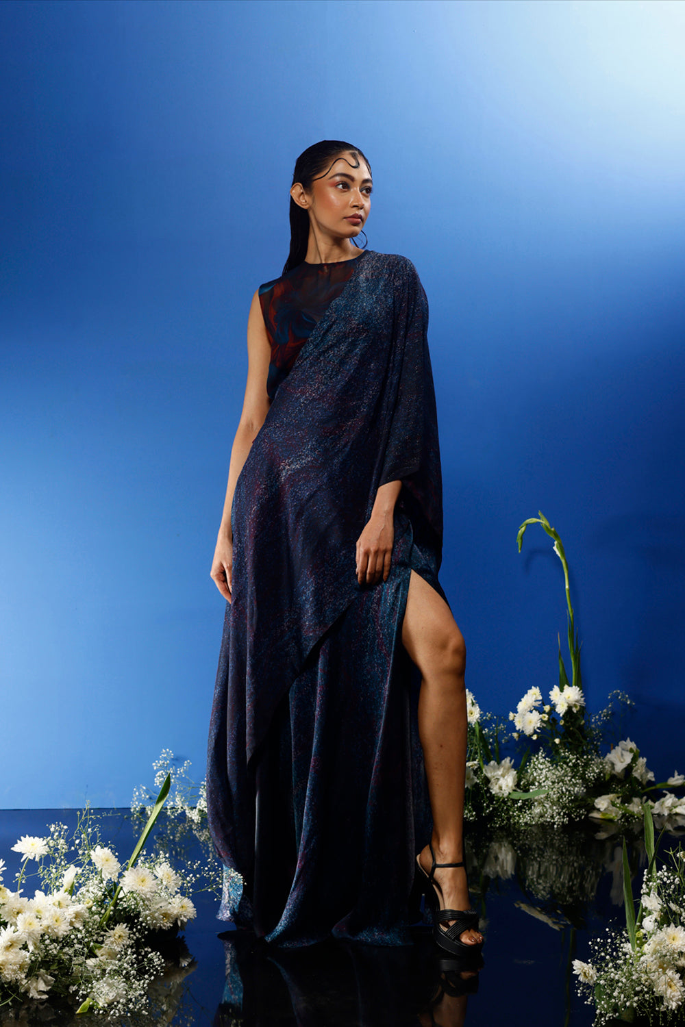 Blrd Dots Drape Set