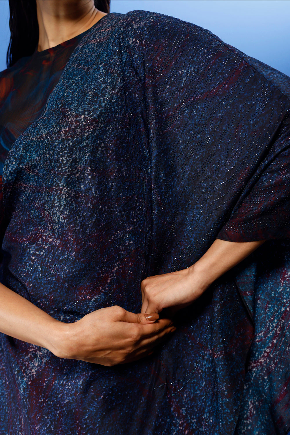 Blrd Dots Drape Set