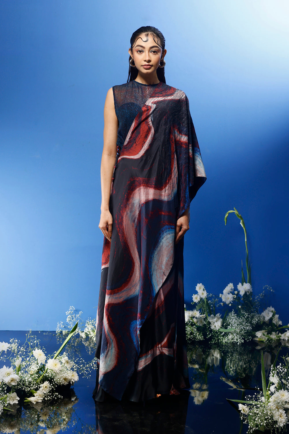 Blrd Lines Drape Set
