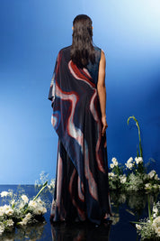 Blrd Lines Drape Set