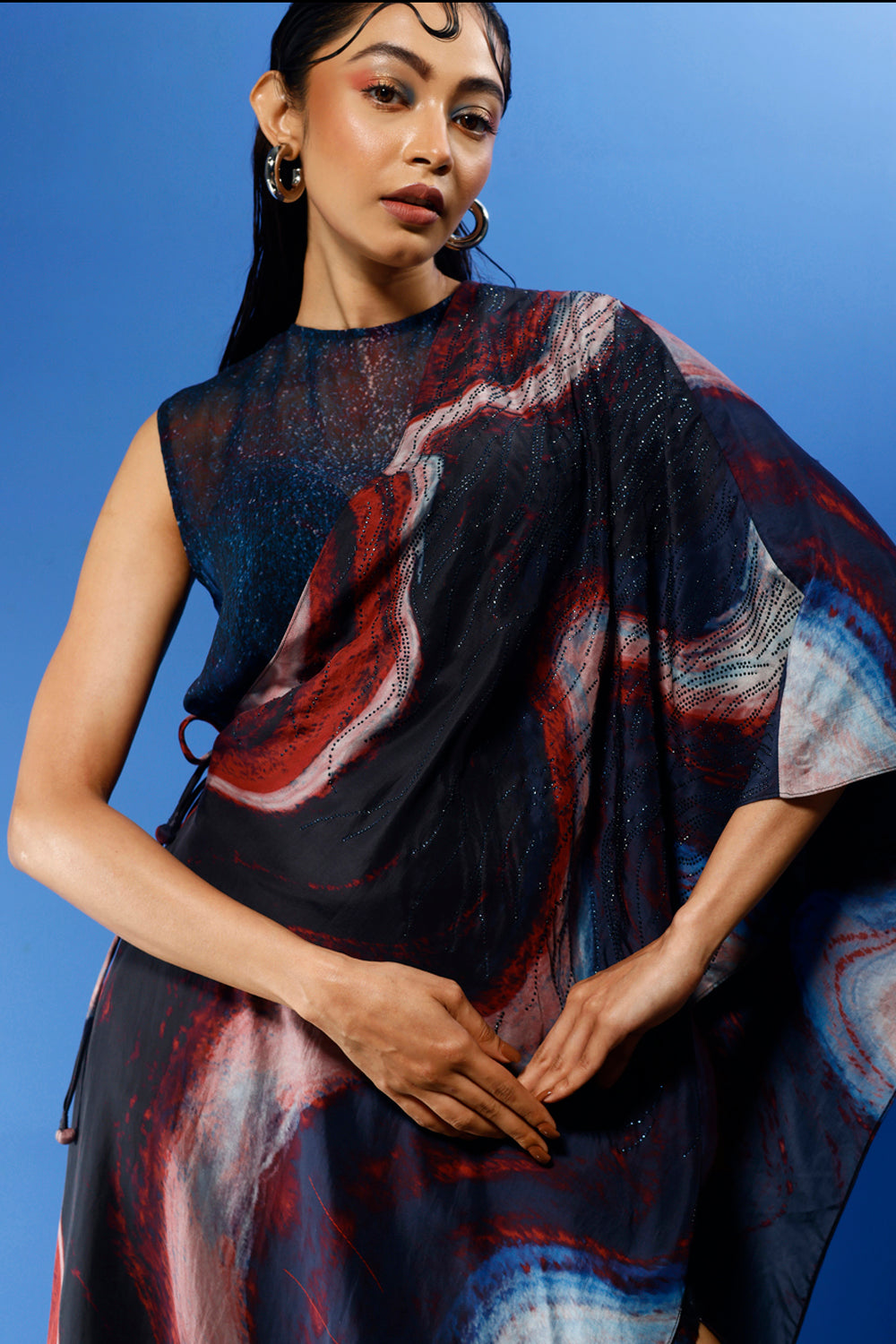 Blrd Lines Drape Set