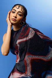 Blrd Lines Drape Set