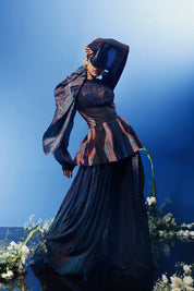Blrd Dots Sharara Set