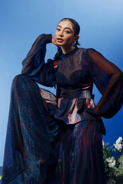 Blrd Dots Sharara Set