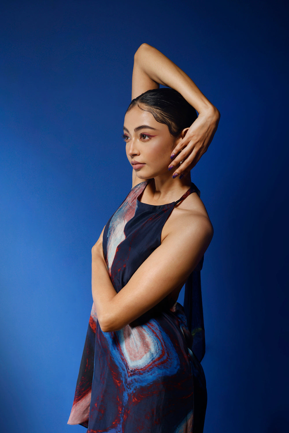 Blrd Line Backless Dress