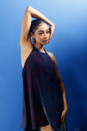 Blrd Dots Backless Dress
