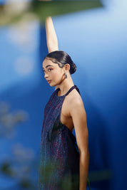 Blrd Dots Backless Dress