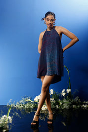 Blrd Dots Backless Dress