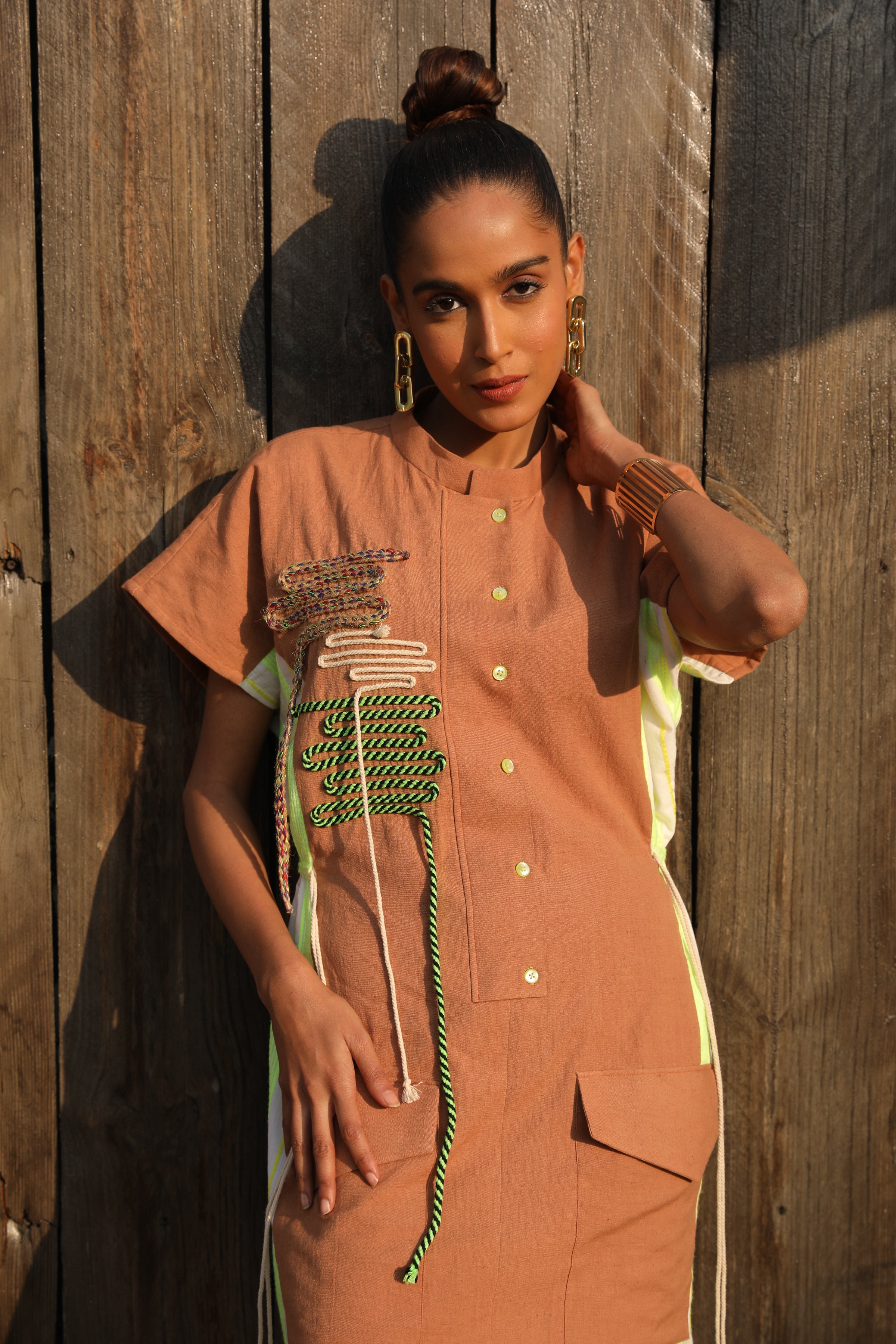 Neon Edge Dress