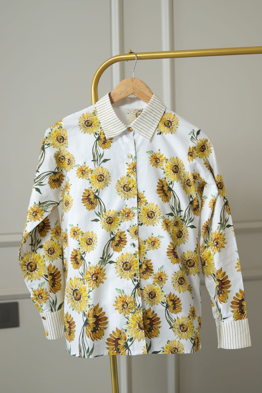 Sunflower Poplin Shirt