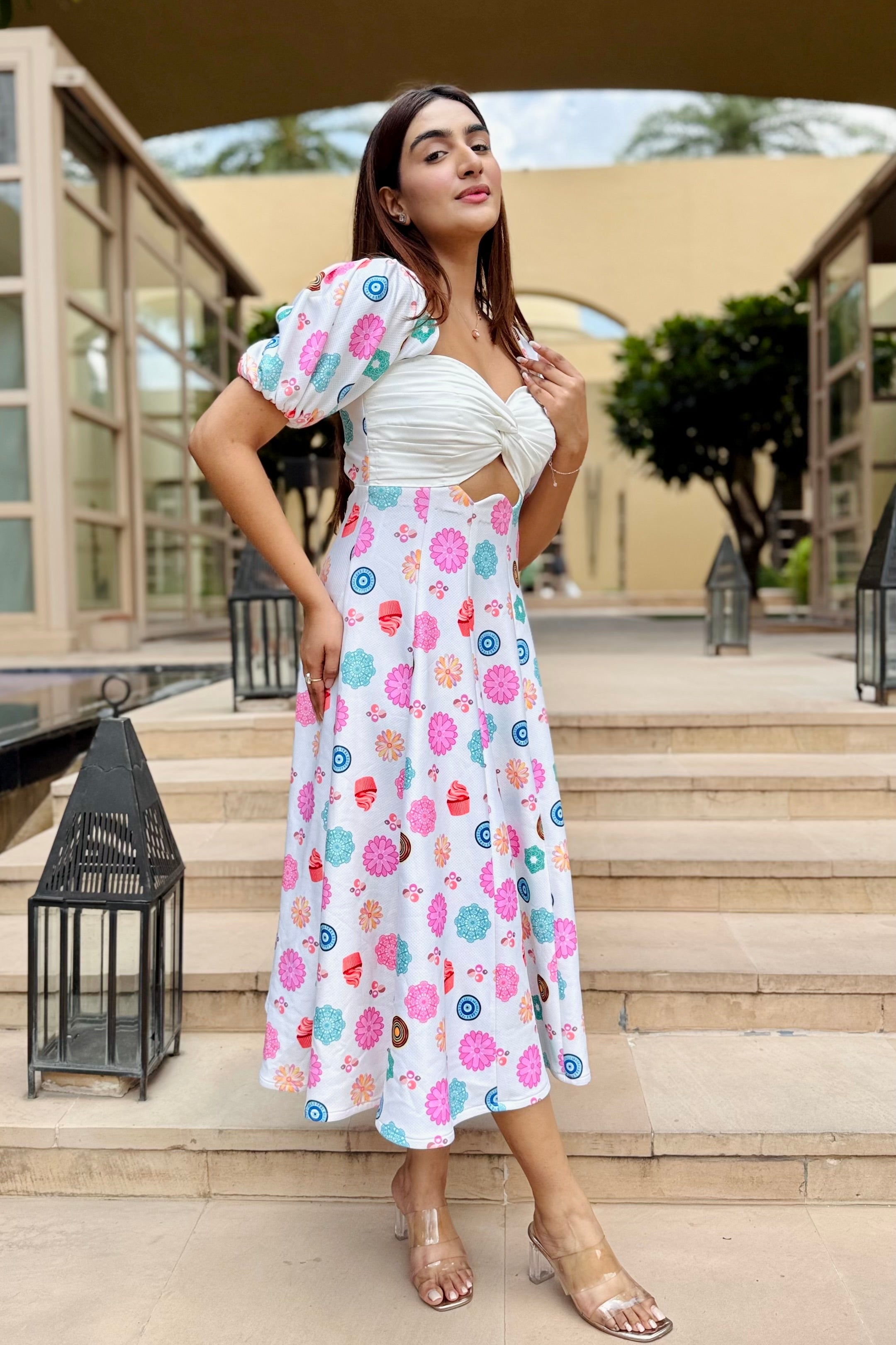 Candy Scalloped Dress