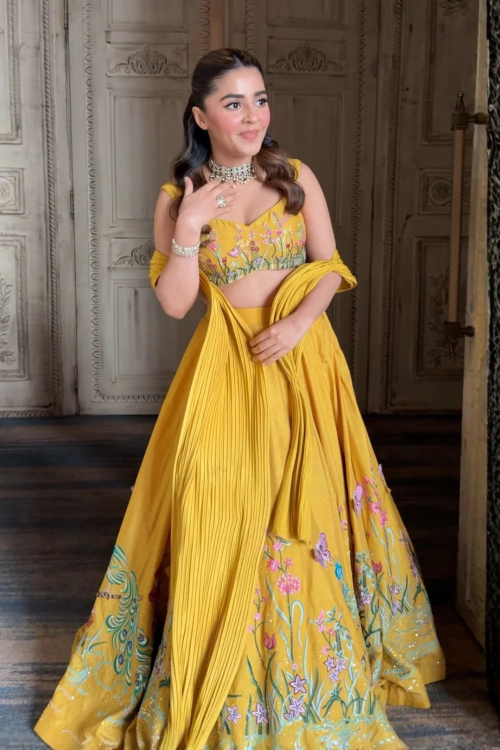 Isha Multani in Dusk Lehenga Set