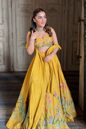 Isha Multani in Dusk Lehenga Set