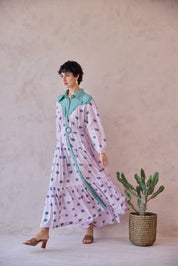 Lilac Dot Meadow Dress