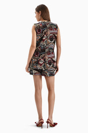 Stamp Magazine Jacquard Jacket and Shorts