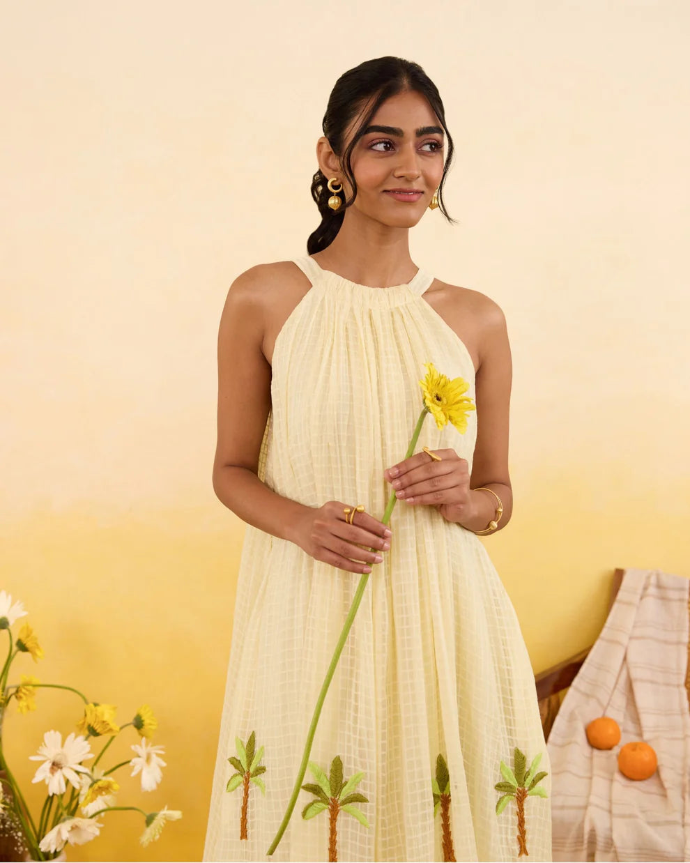 Palm Whisper Dress