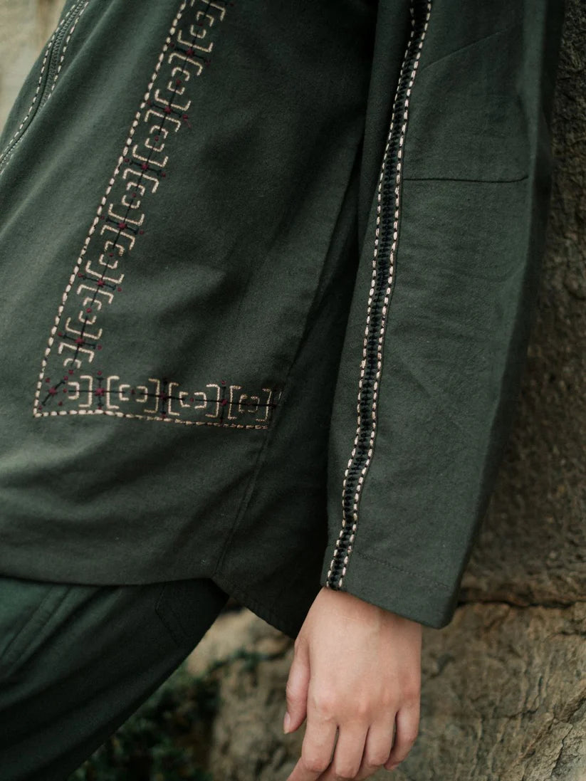 Morracan Shirt Green