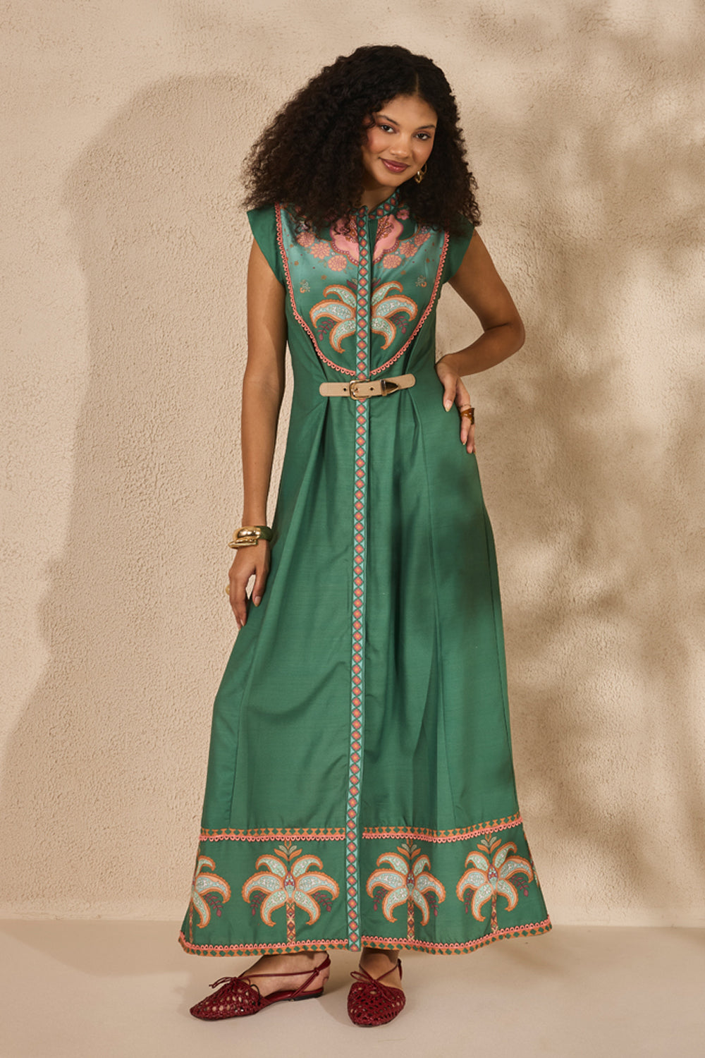 Palma Green Dress