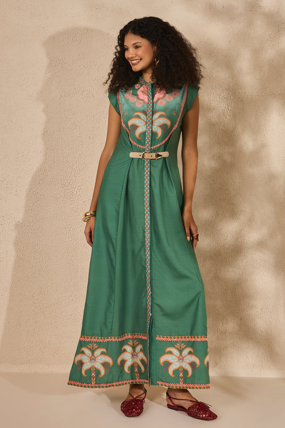 Palma Green Dress