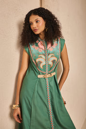 Palma Green Dress