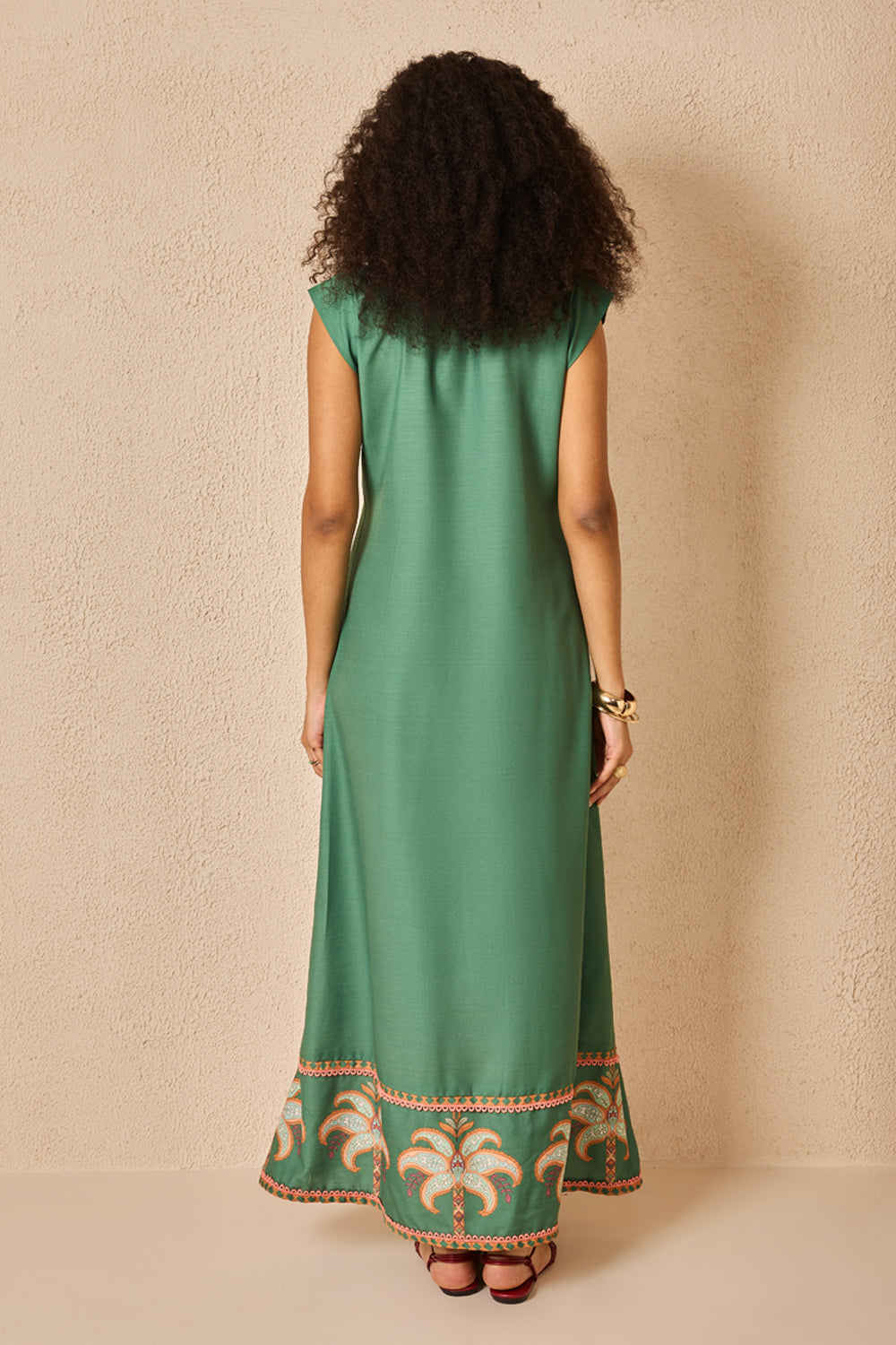Palma Green Dress