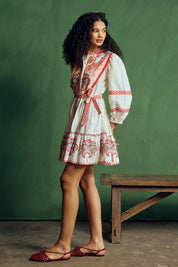 Ivory Poppy Dress