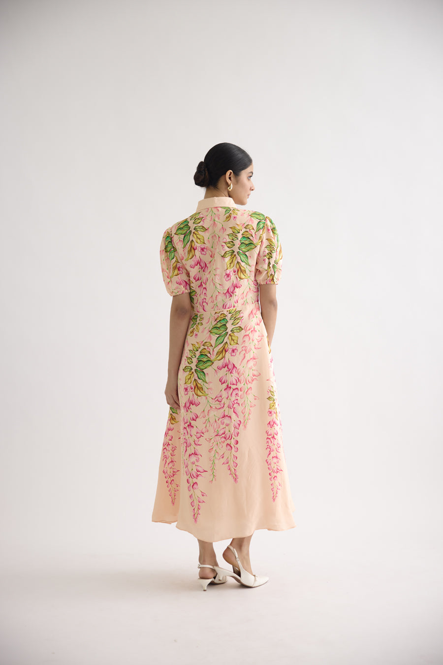 Rose Reverie Shirt Dress