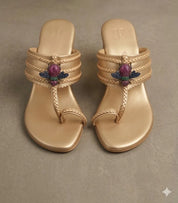 Bee Kohlapuri Heels Footwear
