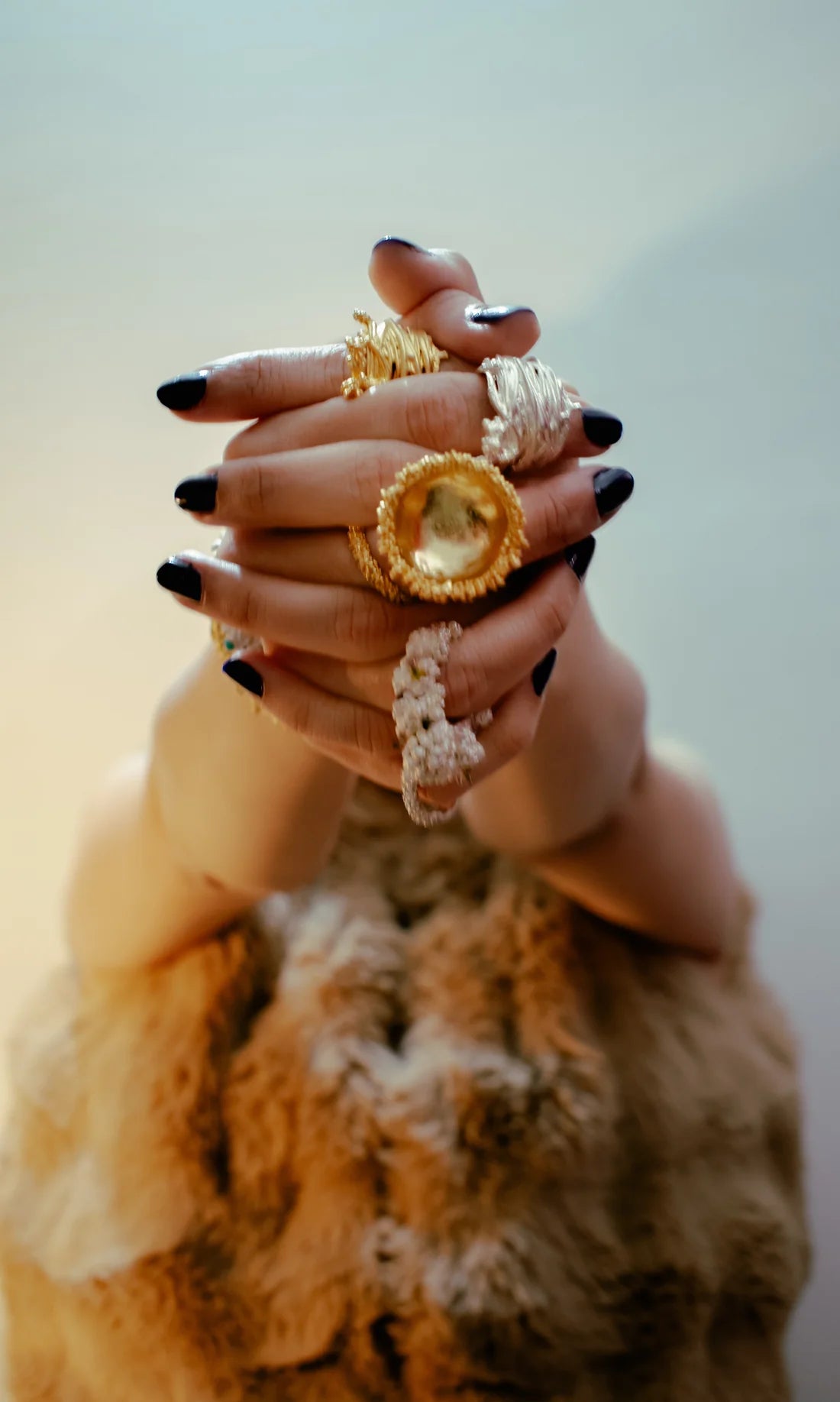 Crater Ring Gold