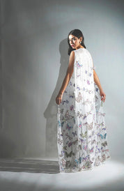 Ariel 3d Sequin Rhinestone Cape