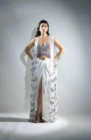 Ariel 3d Sequin Rhinestone Cape