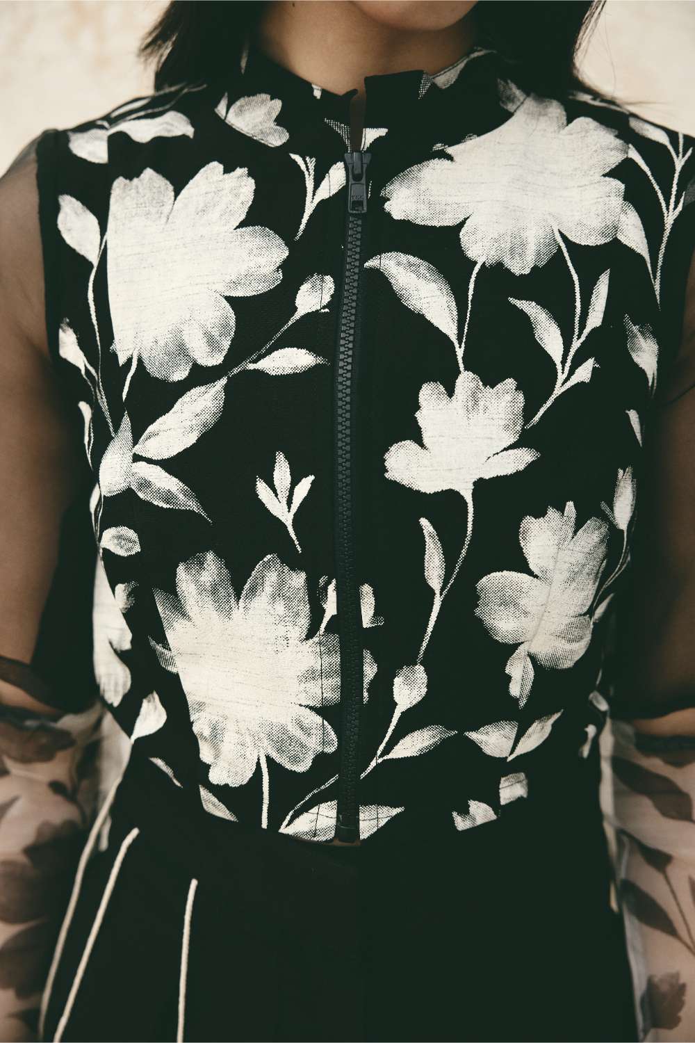Bloom Crop Top with Bookmark Skirt