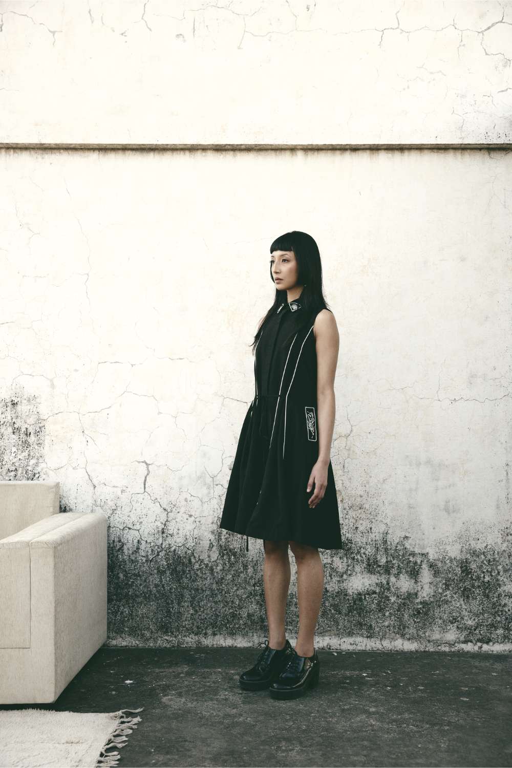 Trench Dress Black