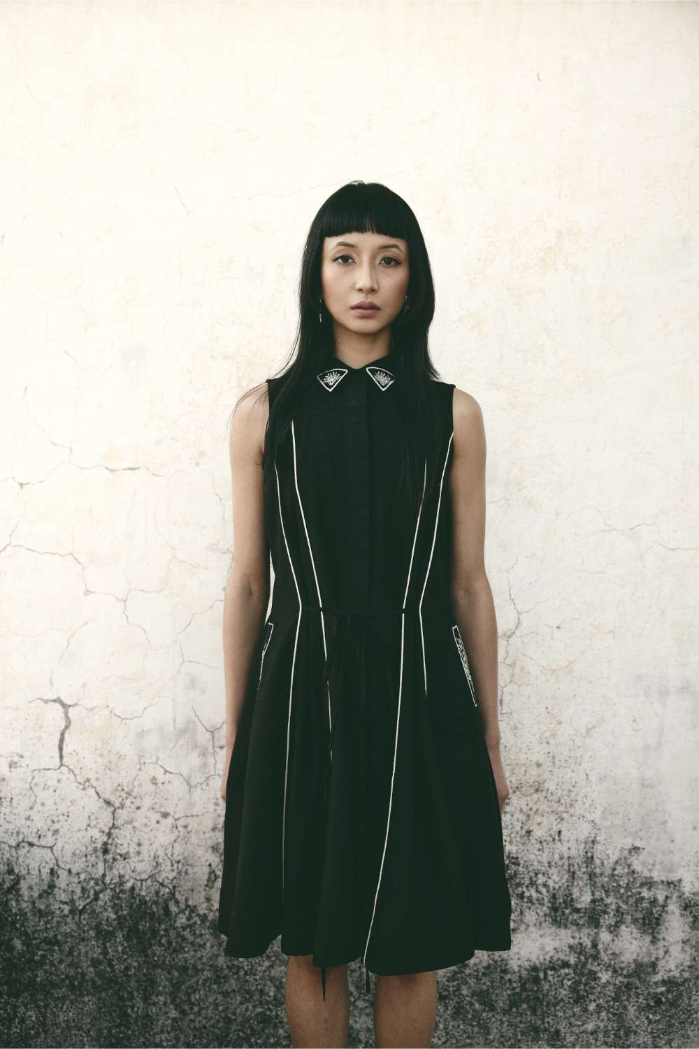 Trench Dress Black