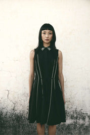 Trench Dress Black