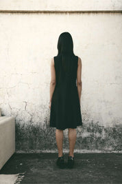 Trench Dress Black