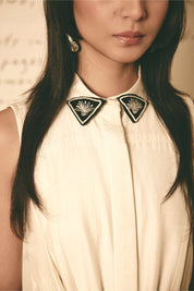 Trench Dress White