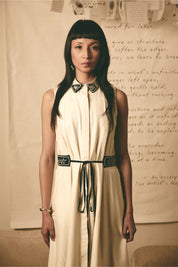 Trench Dress White