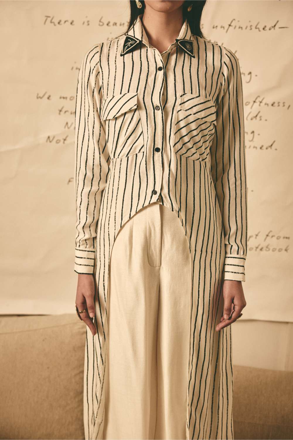 Stripe Long Shirt