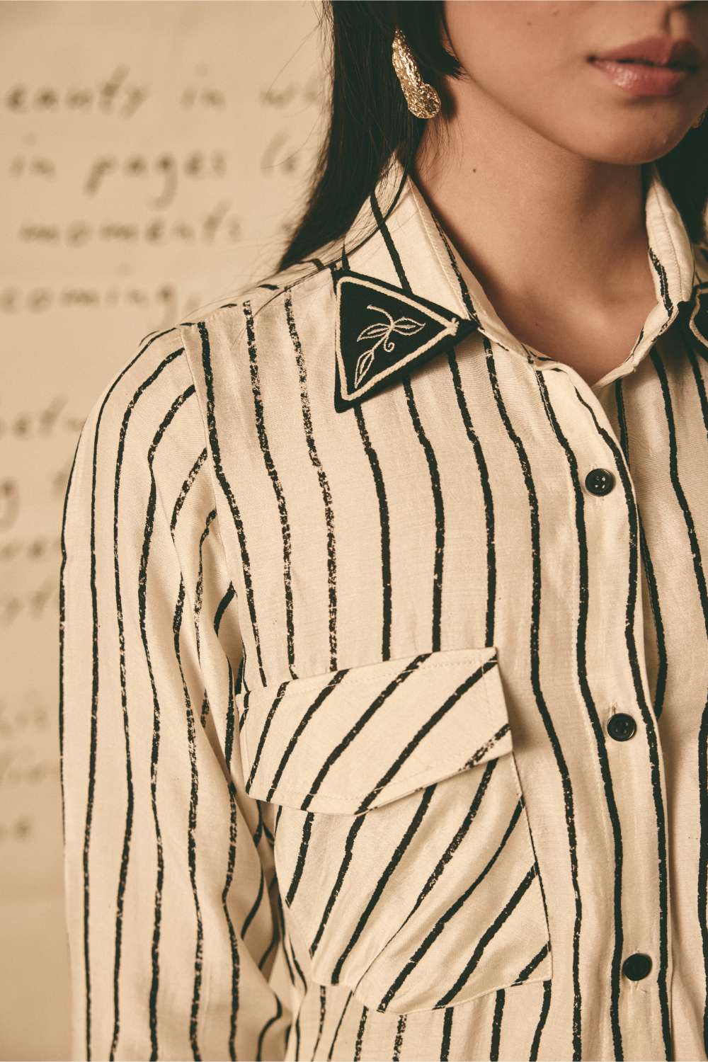 Stripe Long Shirt