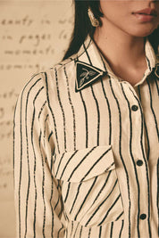 Stripe Long Shirt