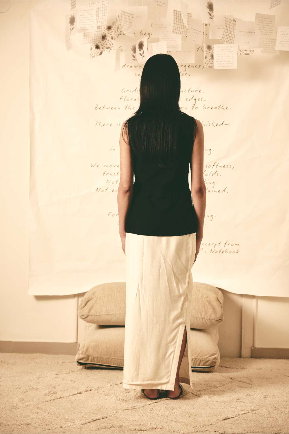 Bloom Pencil Skirt