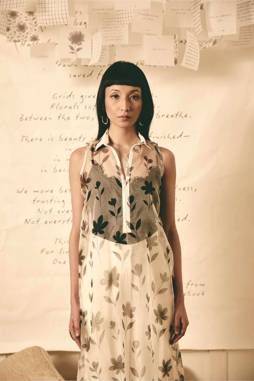 Floral Organza Dress